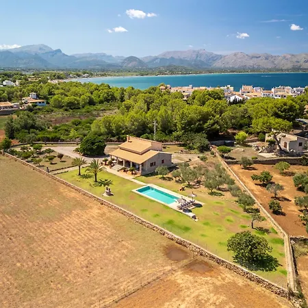 Mosca, Garden And Swimming Pool Close To Alcudia (Mallorca)