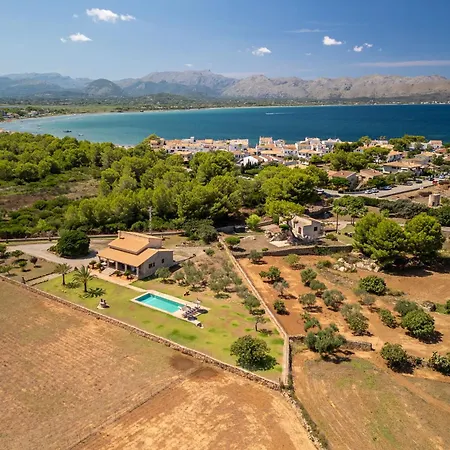 Mosca, Garden And Swimming Pool Close To Alcudia (Mallorca)